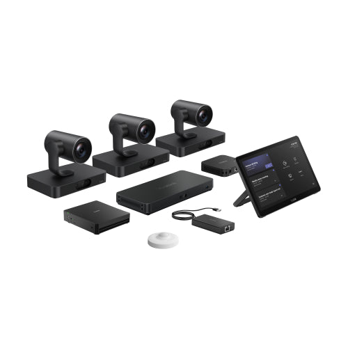 Yealink MVCS98-C5U Teams Room Kit, MCore 4, MTouch Plus, 3x SmartVision 80, AVHub, RCH40 E2, RoomSensor, BYOD Extender, 20x Zoom, AI Tracking Yealink MVCS98-C5U Teams Room Kit, MCore 4, MTouch Plus, 3x SmartVision 80, AVHub, RCH40 E2, RoomSensor, BYOD Extender, 20x Zoom, AI Tracking